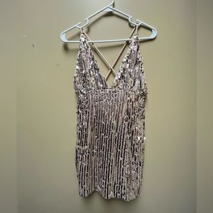 Forever 21 sequin mini dress